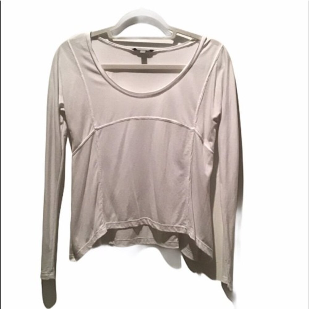 Nordstrom White Long Sleeve Top Size XS
